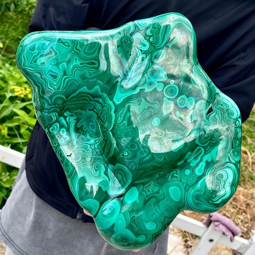 9.7LB Natural luster peacock rock cluster rough mineral sample - Picture 17 of 24