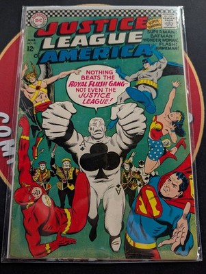 Justice League of America 43 DC Comics March 1966 Comic Book Issue