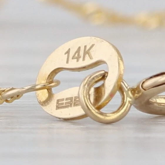 Pulsera Estación Perla Cultivada Oro Amarillo 14k 6.75" Cadena Singapur Foto 2 de 4