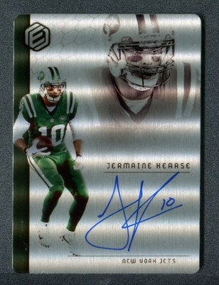 2018 Panini Elements Signatures Steel Autograph #SS-98 Jermaine Kearse /199 Jets