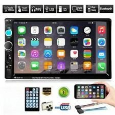 7 HD 2DIN Car Radio Stereo Bluetooth FM Player MP5 Touch Screen USB TF AUX IN