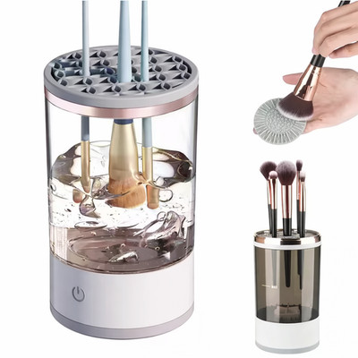 Elektrischer Make-up Pinsel Reiniger USB | Tragbare Automatische Bürste Waschen & Trocknen
