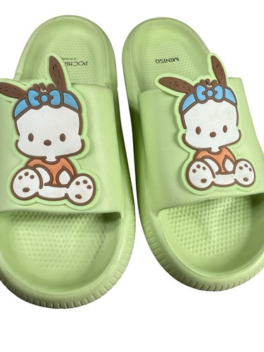 Miniso My Pochacco Slides Sandals Slippers 7-8 US 37-38 Euro Sanrio Hello Kitty - Picture 12 of 14