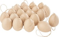 Vbs Xxl Pappmaché-Eier, 4,5 X 6 Cm, 20 StüCk