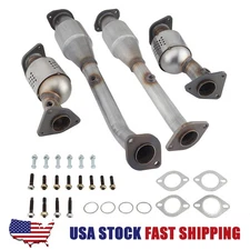 Left & Right Catalytic Converter Set For Nissan Frontier 05-18 Pathfinder 05-12