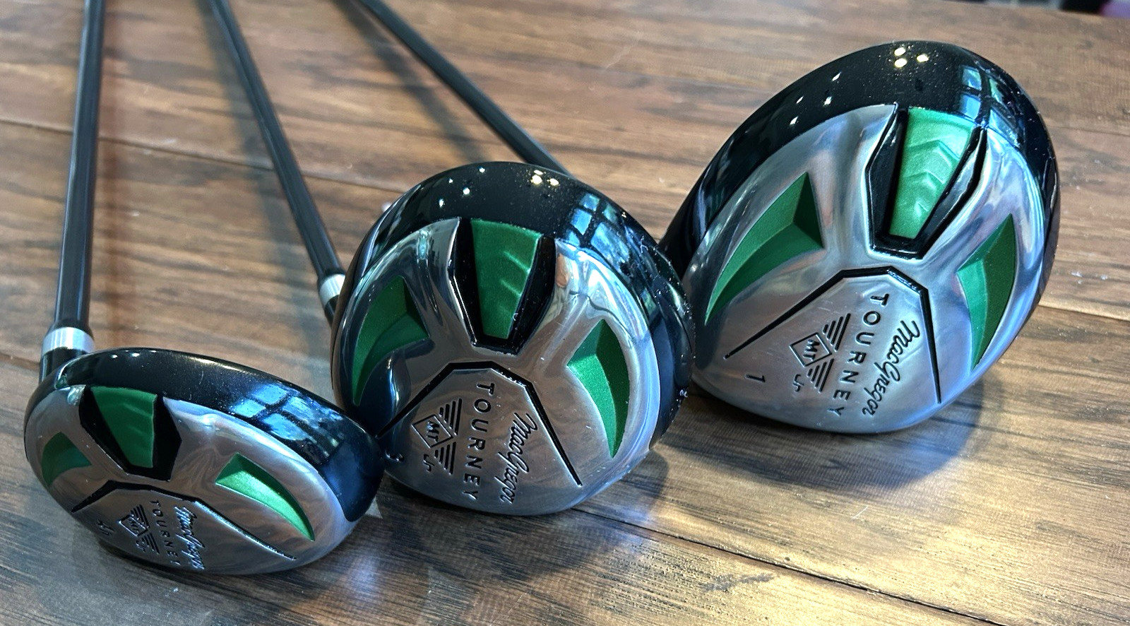 MacGregor Tourney MT Junior Driver, 3 Wood, 4H w/headcovers RH NWOT