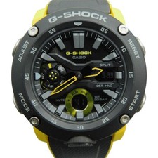 CASIO G-SHOCK GA-2000-1A9JF Men's Wrist Watch Ana-Digi Quartz Used item with Box