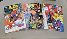 Megaton Man 1-10 Complete Comic Set Full Run Kitchen Sink Press 1984 Don Simpson