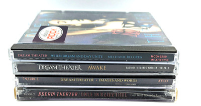 Dream Theater CD Lot When Dream Day Unite Awake Images Word Import Once Livetime