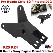 K Series K20 K24 K Swap AWD Rear Engine Mount Bracket For EG Civic DC2 Integra