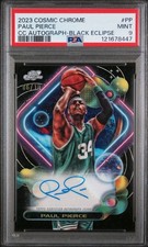 2023 Topps Chrome Cosmic Paul Pierce Black-Eclipse Auto 06/10 PSA 9 POP 2