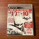 Batman: Arkham City Game of the Year - Sony PlayStation 3