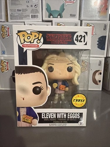 Funko Pop! Vinyl: Stranger Things - Eleven with Eggos (Chase) #421