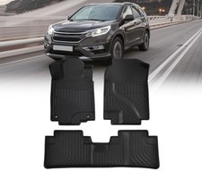 Floor Mats Liner for Honda CR-V LX SE EX 2012-2016 TPE All-Weather Car Floor