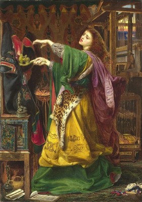 Frederick Sandys Morgan le Fay 1864 Vintage Art Photo Reprint Wall Art