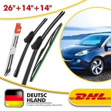 SCHEIBENWISCHER ­A414S +HECKWISCHER ­H351 FÜR OPEL ADAM |ab BJ 10/2012> Wischer