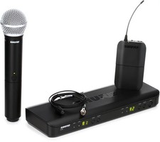 Shure BLX1288/CVL Dual Channel Wireless Combo System - H11 Band