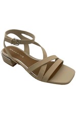 Donald Pliner Women's Frannie Ankle Strap Nubuck Sandals Sand
