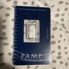 PAMP Suisse Lady Fortuna 2.5 Gram .999 Fine Silver Bar In Mint Assay Card
