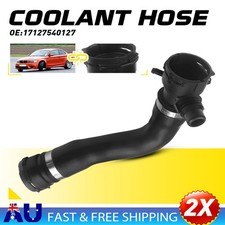 2x Upper Top Radiator Hose For BMW E82 E92 E93 E88 E90 E91 135i 335i 17127540127