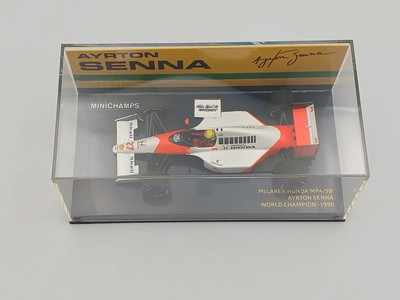 MINICHAMPS 1/43 McLAREN HONDA MP4/5B AYRTON SENNA WORLD CHAMPION