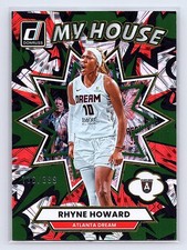 2025 Donruss WNBA #16 Rhyne Howard My House Green Fireworks #/399