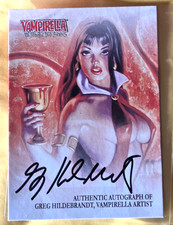 Breygent Vampirella SDCC San Diego Comic Con Autograph card Greg Hildebrandt RIP