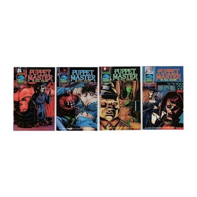 Puppet Master 1 2 3 4 Complete Set 1st Appearance in Comics Horror Eternity 1990