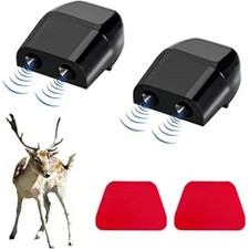 2 PCS Deer Whistles for Cars, Avoid Collisions Deer Warning Whistle with Adhesiv