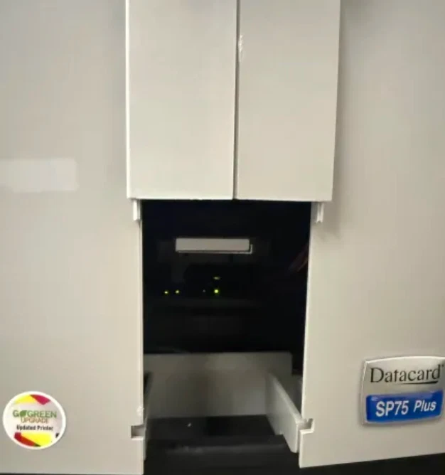 Datacard SP75 Plus Dual Sided ID Card Printer MISSING PRINTHEAD/LAMINATORS - Image 4 of 4