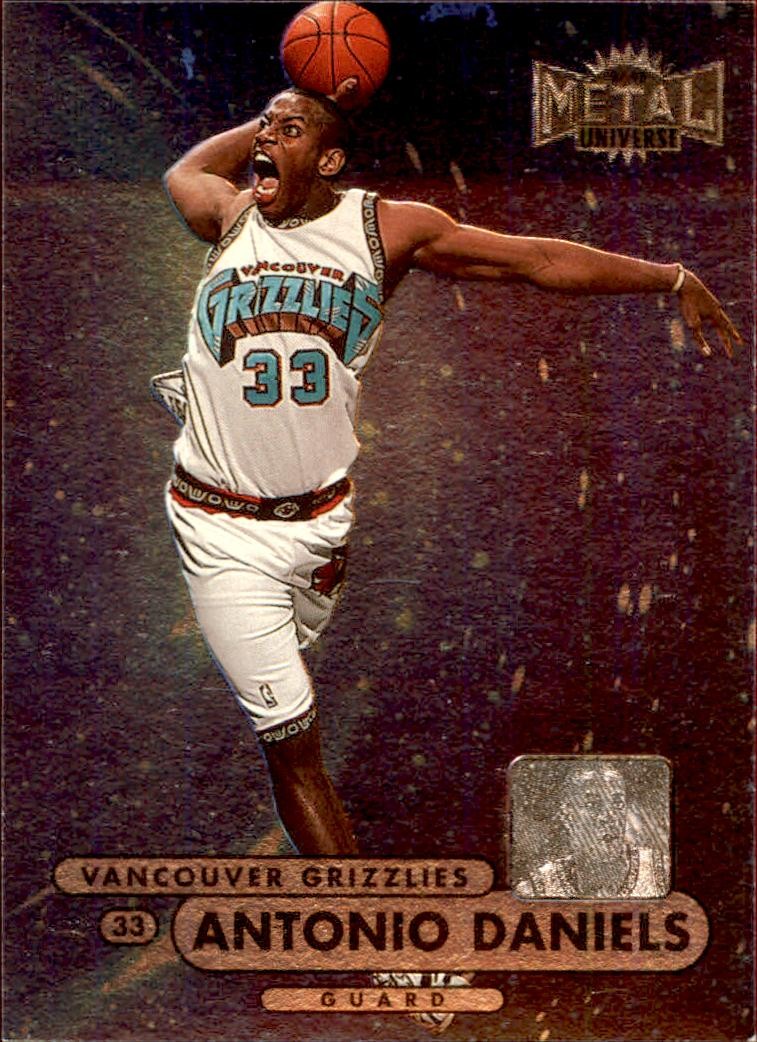 Antonio Daniels 1997-98 Metal Universe Championship Rookie #30 Grizzlies Card
