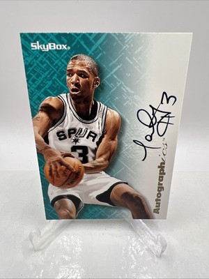 Monty Williams 1996-97 Skybox Basketball Auto Autographics Spurs