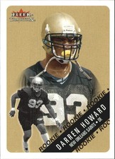 2000 Fleer Tradition #322 Darren Howard RC  Rookie Card. rookie card picture