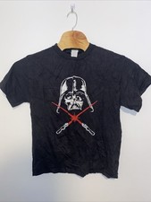 Vintage Star Wars Lucas Films T Shirt Mens M Crewneck Short Sleeve Darth Vader