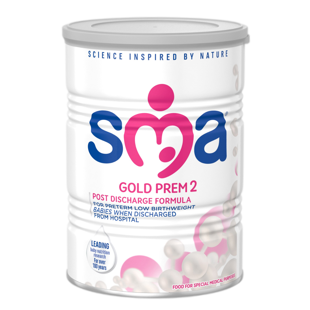 SMA Gold Prem Post-Discharge Formula Milk 800g)