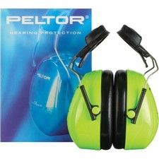 3M Peltor Ear Defenders, Hi-Vis Ear Defenders, Neckband, No Communication cup