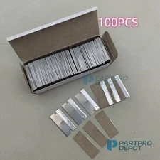 100 PCS Razor Blades Single Edge Extra Sharp Heat Treated Safety Knife Scrapers
