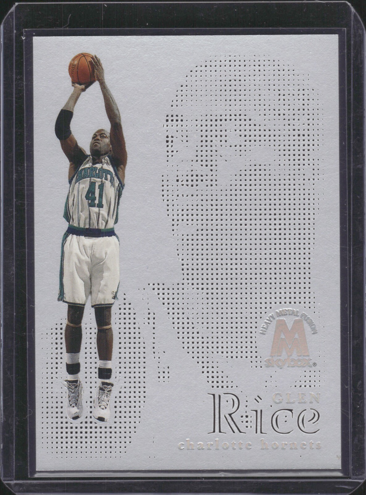 GLEN RICE 1998-99 SKYBOX MOLTEN METAL #20F FUSION