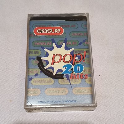 Erasure - Pop! The First 20 Hits 1992 original indonesia tapes brand new