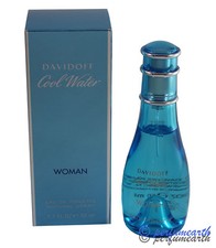 Cool Water by Davidoff 1.6 / 1.7 oz / 50 ml EDT Spray For Women New In Box