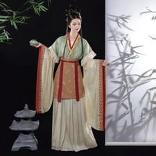 Chinese Hanfu Costume Drama Costume Performance Costume 6-piece Set
