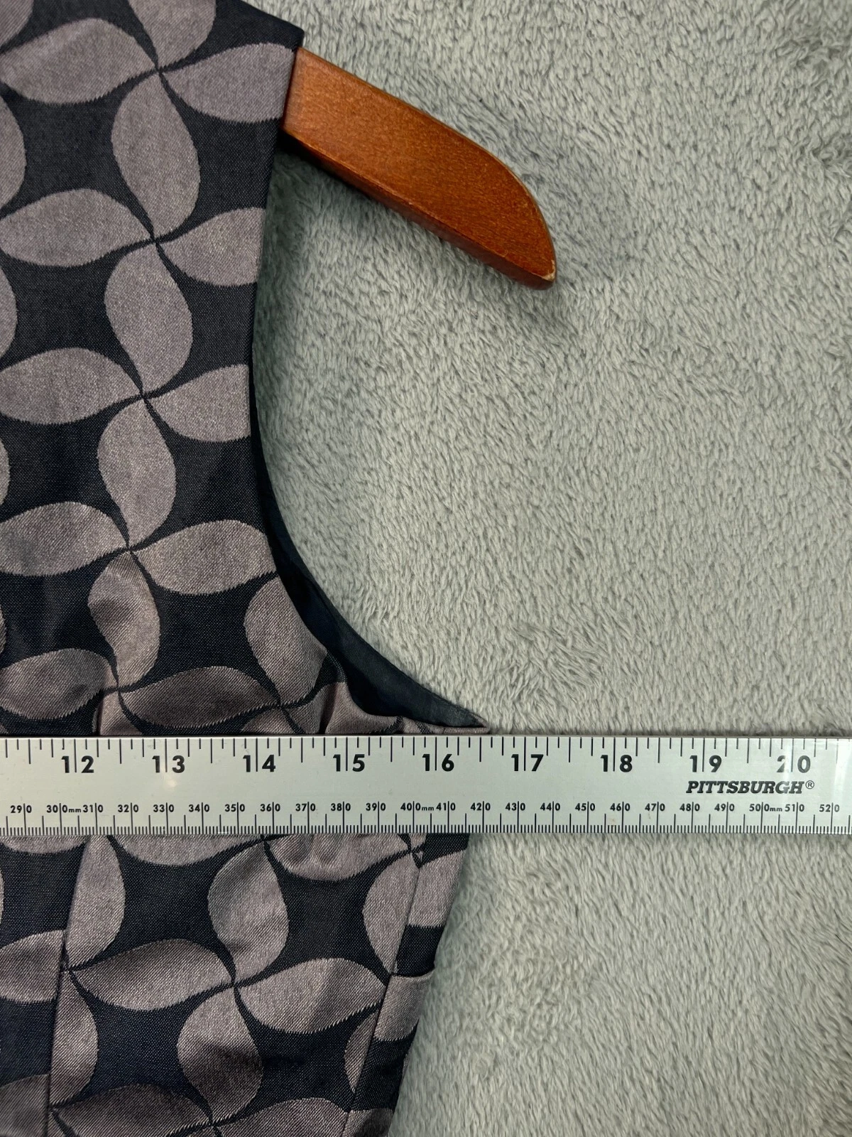 Michael Kors Mini Abito Donna 4 Blu Lucido Tubino Geometrico Senza Maniche Donna