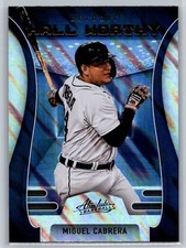 2022 Panini Absolute #HW-4 Miguel Cabrera Hall Worthy Detroit Tigers