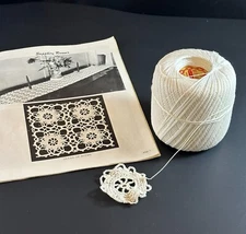 Elizabeth Hiddleson Crochet Designs Volume 1 Doilies Vintage Pattern Book Thread