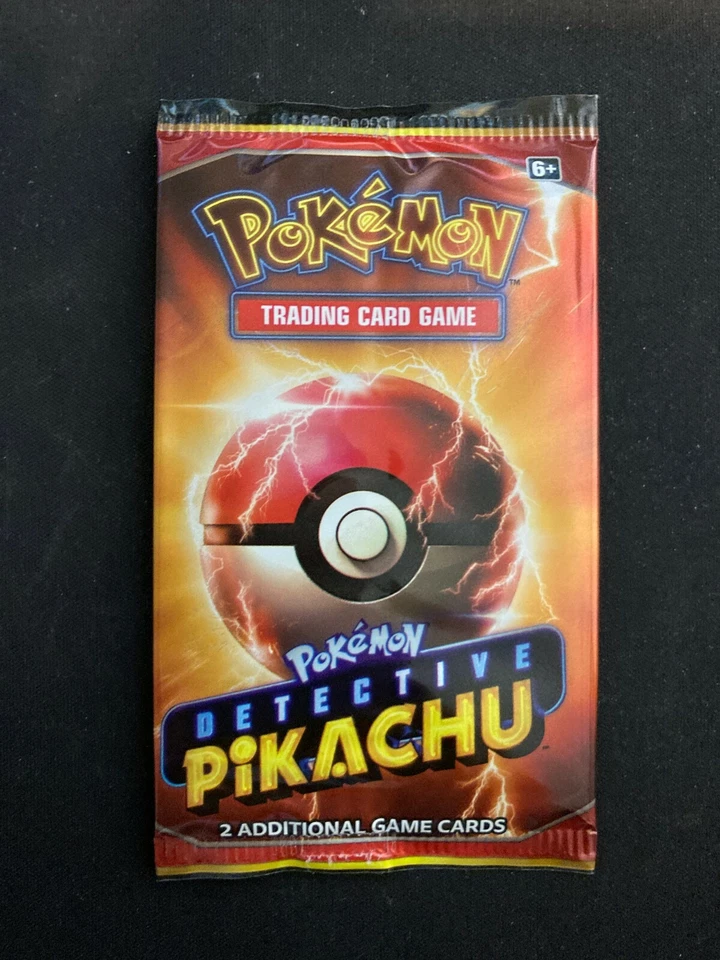 Detective Pikachu Booster Promo Pack Sealed Mint Card SM190 Movie Holo