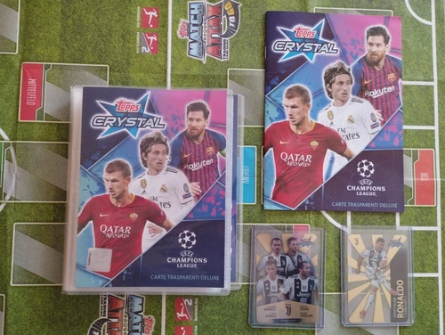 Topps Crystal UCL 2018/19 FULL 127 CARDS W/ JADON SANCHO ROOKIE RONALDO MESSI