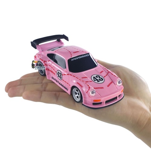 1/43 RC Drift RTR Vehículo de Carreras 4*4 Alta Velocidad Mini Coche Modelo Batería Luces - Imagen 11 de 12