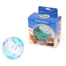 Duvo+ Trainingsball für Nager - Transparenter Hamster-Ball mit Luftlöchern