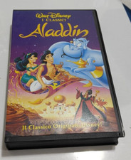 VHS DISNEY ALADDIN VIDEOCASSETTA ORIGINALE 2002