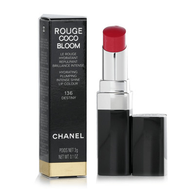 Chanel Rouge Coco Bloom Hydrating Plumping Intense Shine Lip Colour  136 Destiny